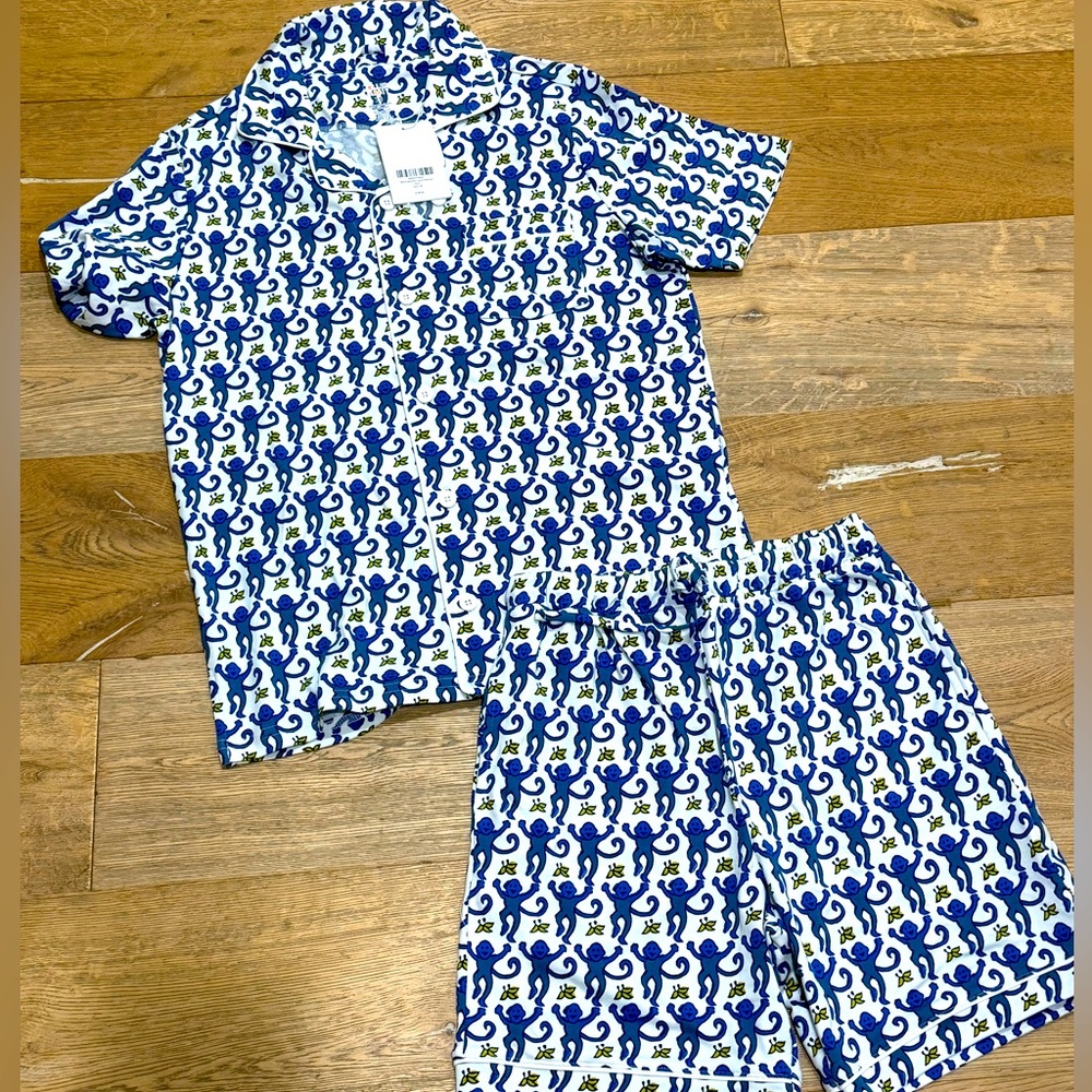 Men’s Roller Rabbit Louie Monkey pajama XS